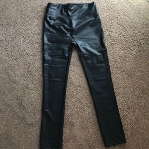 Vici faux leather leggings